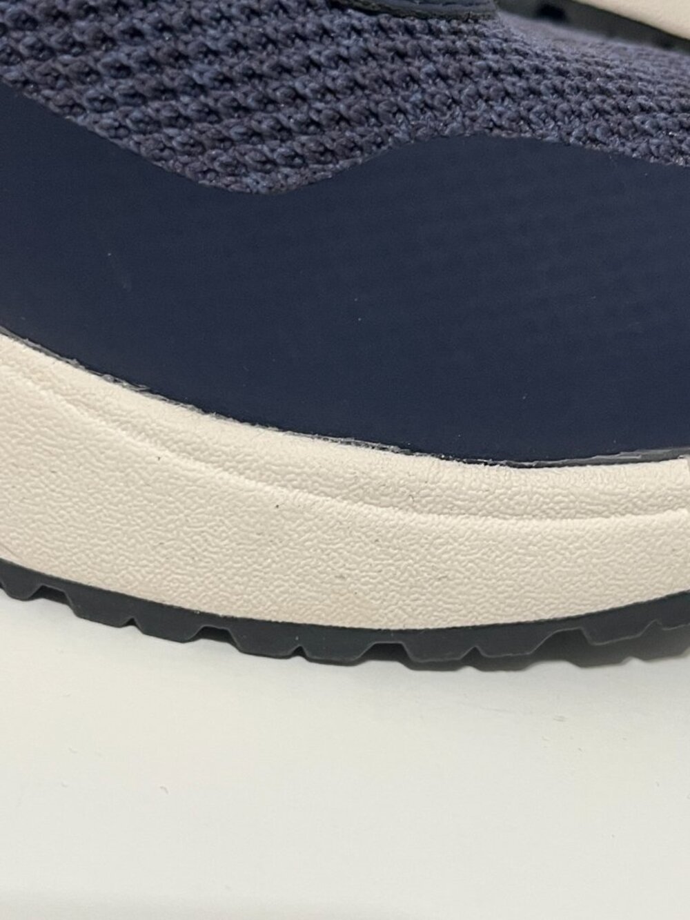 Strole Womens Mirage Athletic Sneakers 7.5 Walking Running Navy Blue Comfort - Picture 9 of 11